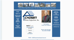 Desktop Screenshot of chosenhomeinspections.com